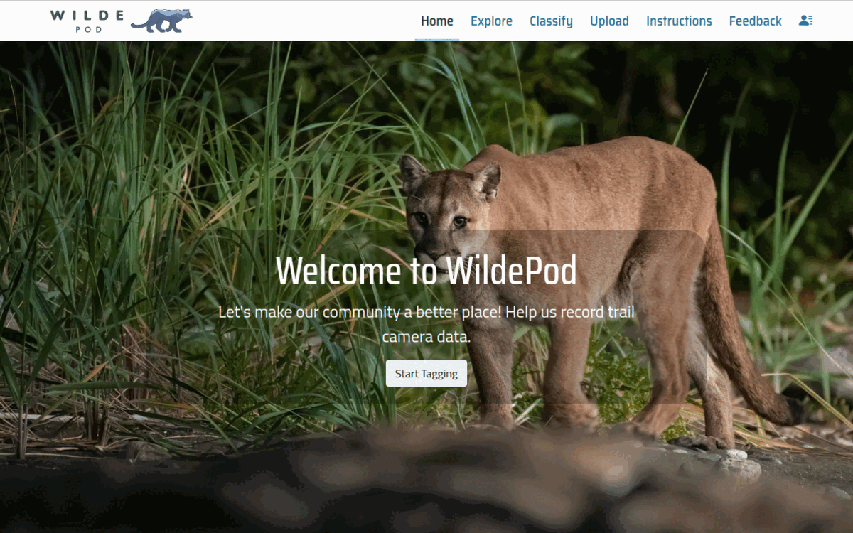 WildePod.org site preview